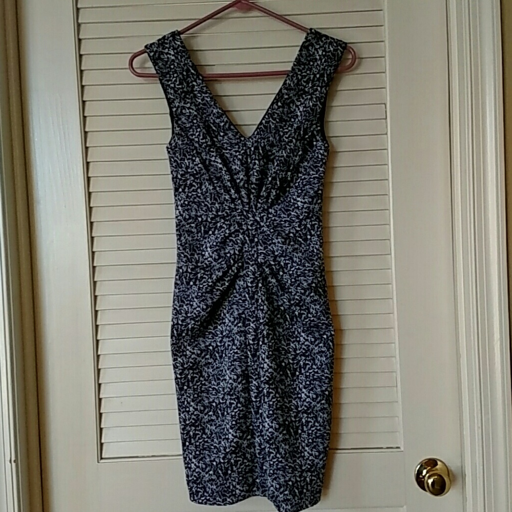 Express Black & White BodyCon Dress Size 0